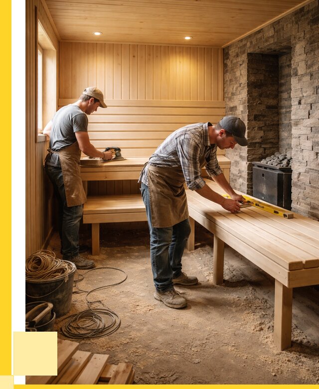 Отделка бани в Бийске: внутренняя отделка от 3116 р. | ЭриданБск