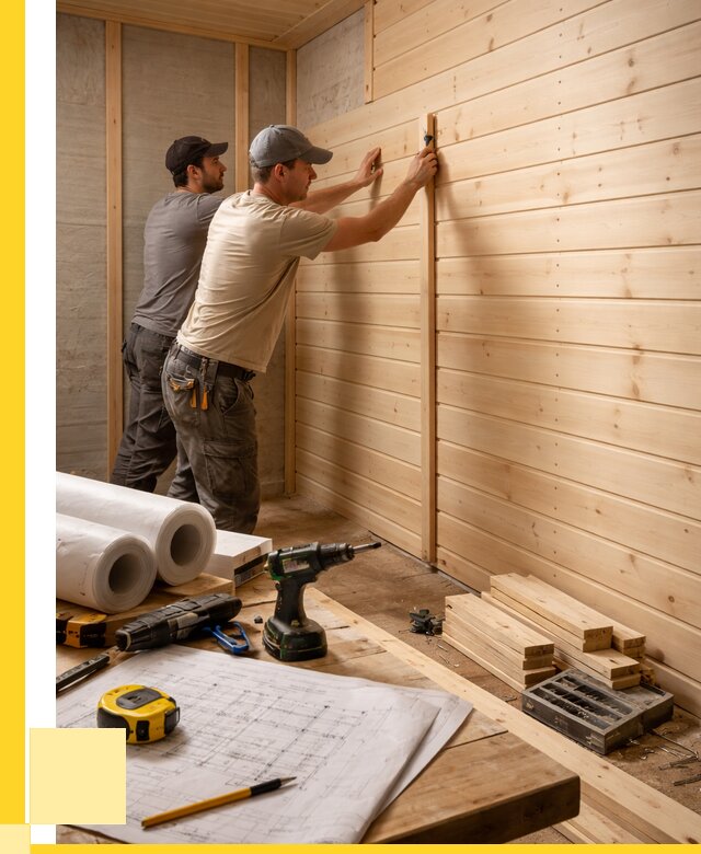 Обшивка бани вагонкой в Бийске от 1246 р., ЭриданБск