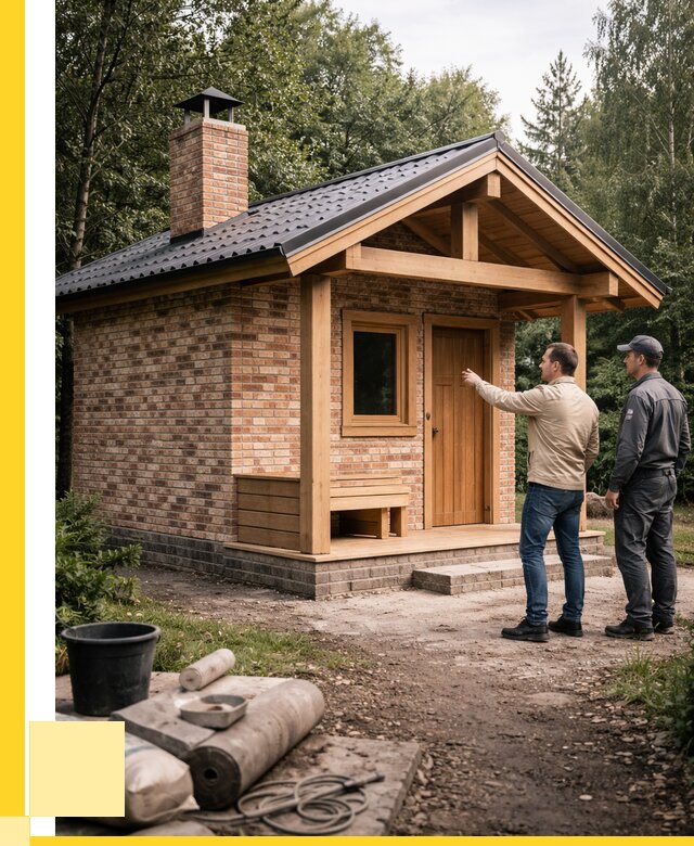 Кирпичные бани и печи в Бийске от 363545 р. | ЭриданБск