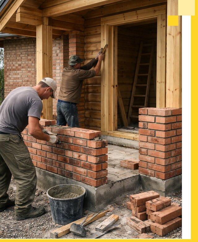 Строительство кирпичных бань под ключ в Бийске с гарантией качества