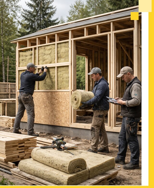 Проектирование и строительство каркасных бань в Бийске под ключ