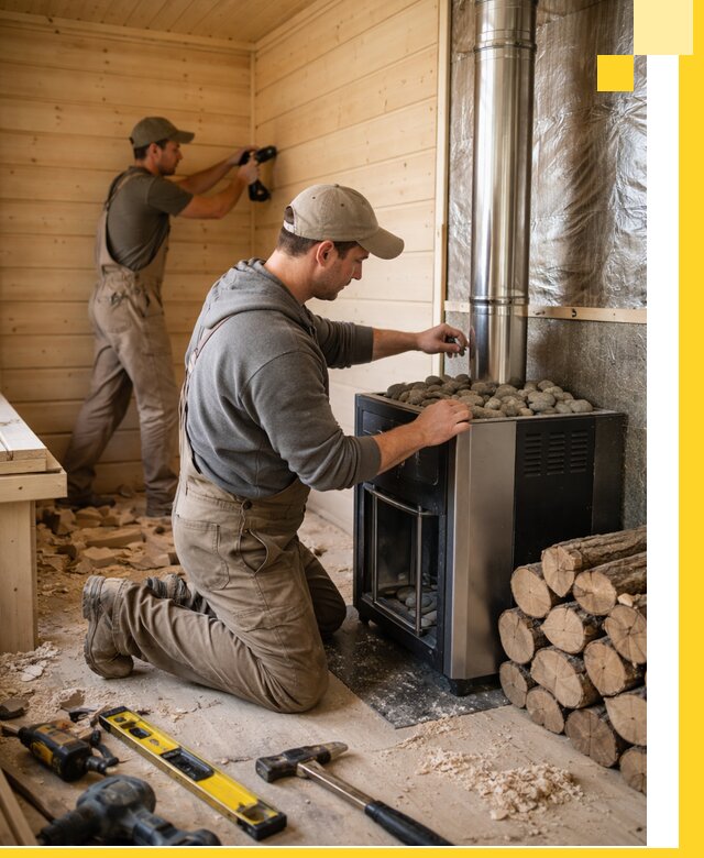 Строительство деревянных бань под ключ в Бийске проекты и монтаж