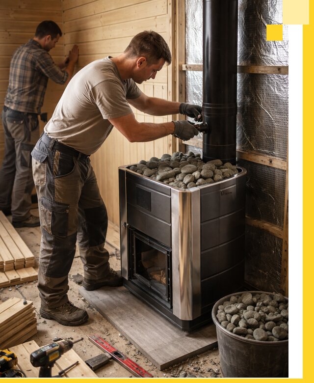 Проектирование и строительство парилок для бани в Бийске под ключ