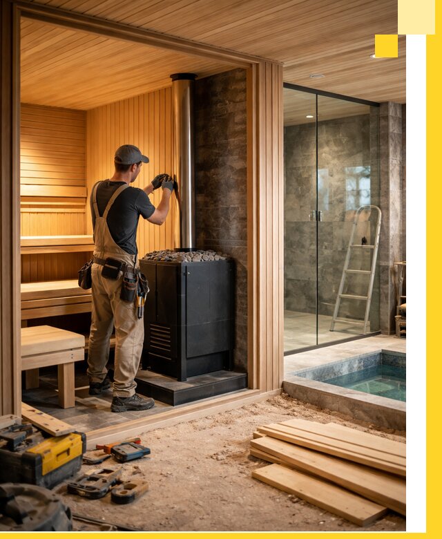 Полное строительство банных комплексов под ключ в Бийске