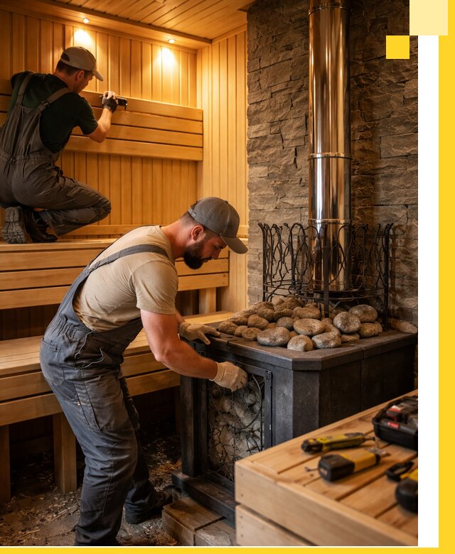 Комплексный дизайн бань, саун и зон отдыха в Бийске