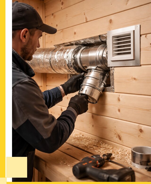 Монтаж вентиляции бани в Бийске от 12464 р. | ЭриданБск