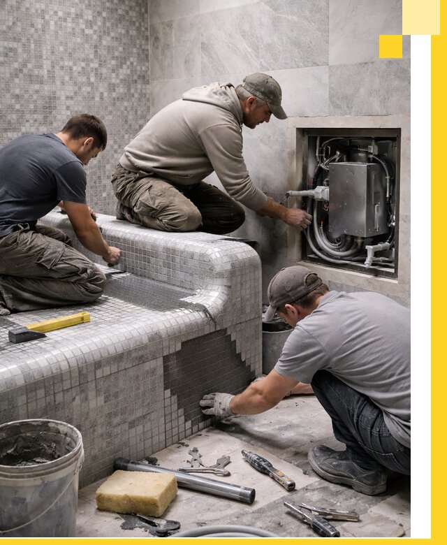 Проекты хамамов под ключ в Бийске и дизайн и строительство