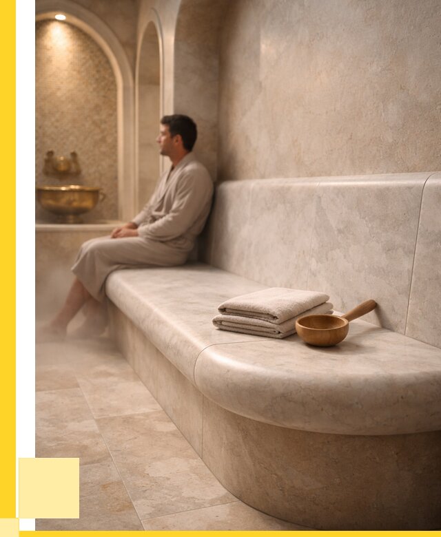 Сиденья для хамама в Бийске под ключ от 12464 р. | ЭриданБск