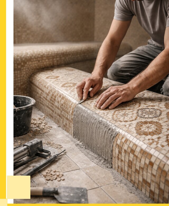 Плитка для хамама под ключ в Бийске от 3635 р. | ЭриданБск