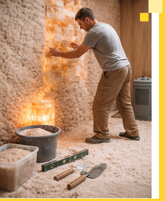 Проектирование и монтаж соляных комнат в Бийске под ключ